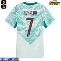 Portugal Cristiano Ronaldo #7 Auswärtstrikot Frauen WM 2026 Kurzarm